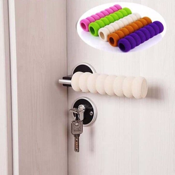 Door handle protective cover anti-collision pad children's room door safety anti-collision strip baby room handle door stop anti-collision corner