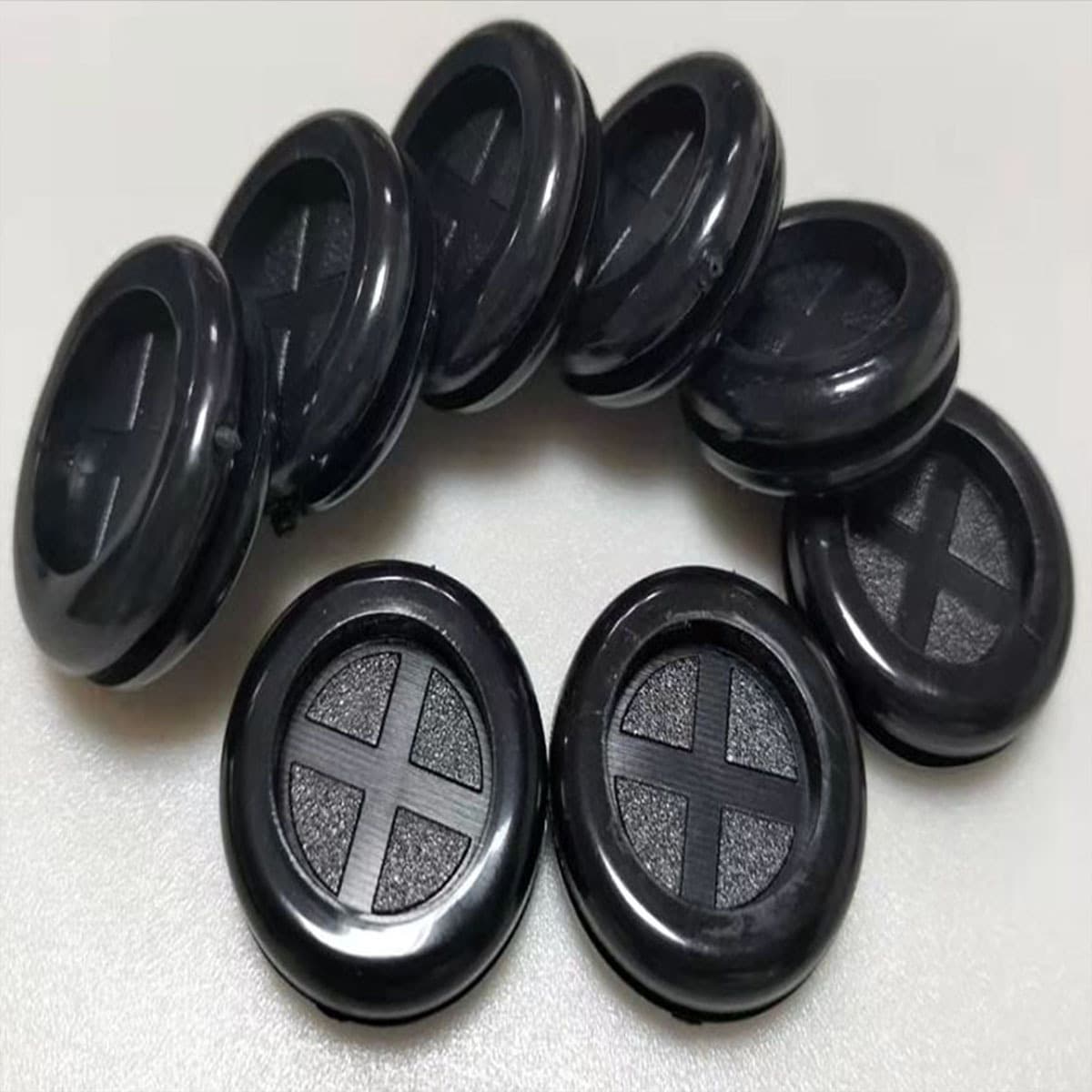 Eco-friendly Double-sided Cable Grommet Rubber Wire Hole Gasket Dust-proof Outlet Protection Ring Chassis Rubber Seal Ring