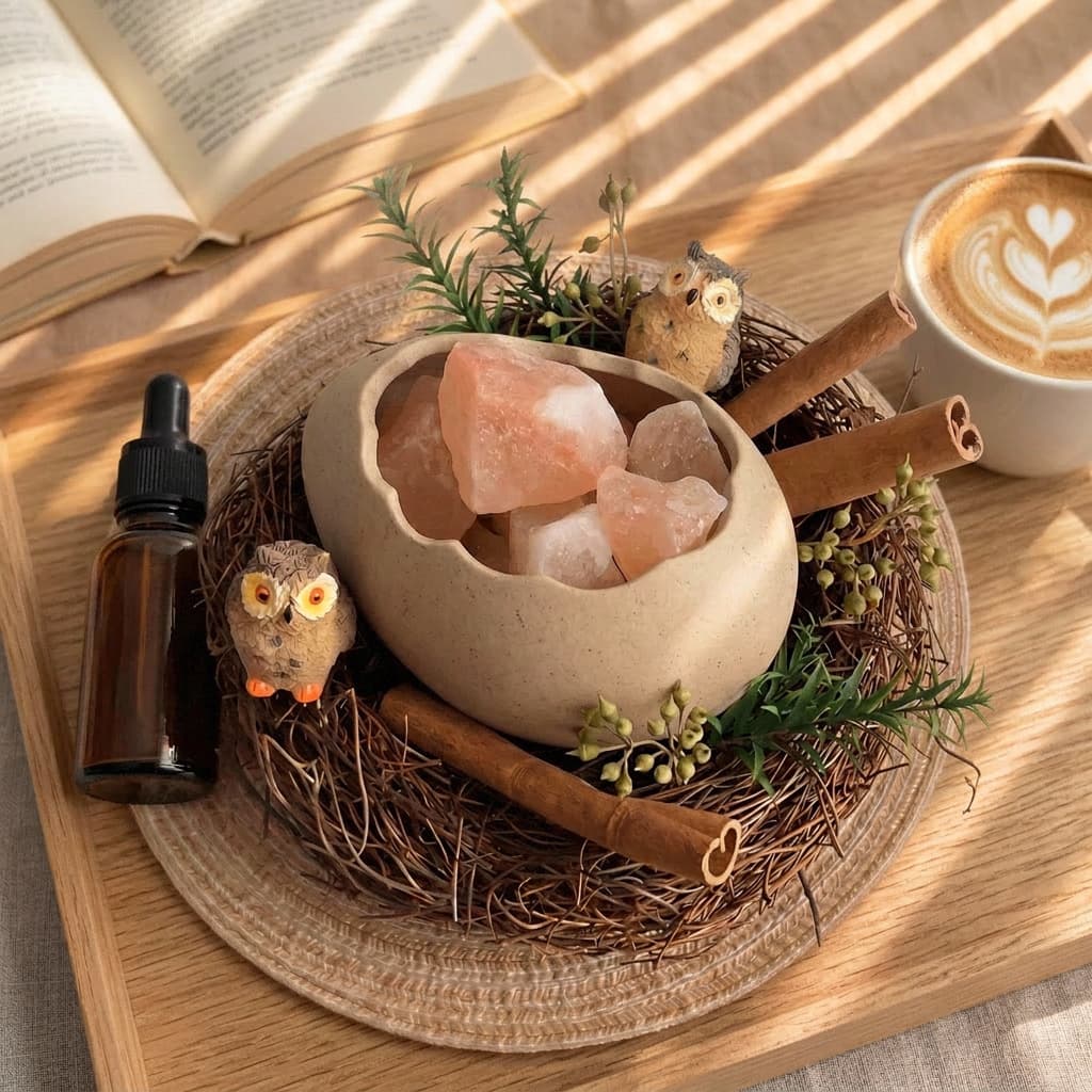 Bird's Nest Aroma Crystal Stone Aromatherapy Gift Box Indoor Fragrance Wedding Birthday Gift Christmas Gift for Men and Women Gift Box