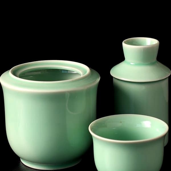 Nostalgic Chinese Style Wine Warmer, Home Use Yellow Rice Wine Warm Pot, Longquan Celadon Warming Wine Heating Tool, Traditional Wine Warmer