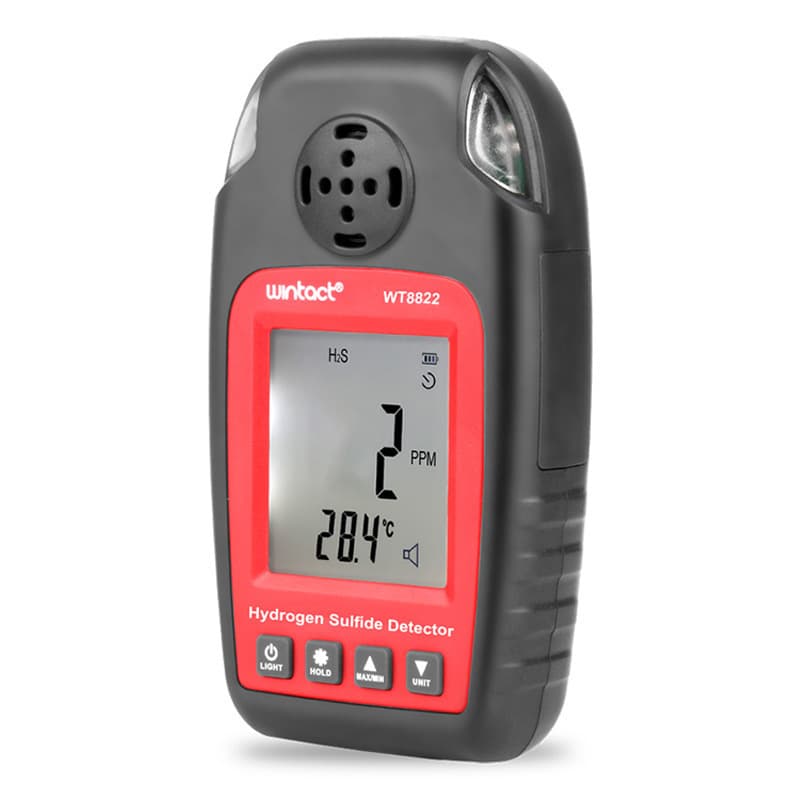 Biaozhi GM8102 Huitianyi WT8822 Hydrogen Sulfide Gas Detector High Sensitivity Poisoning Alarm Detector
