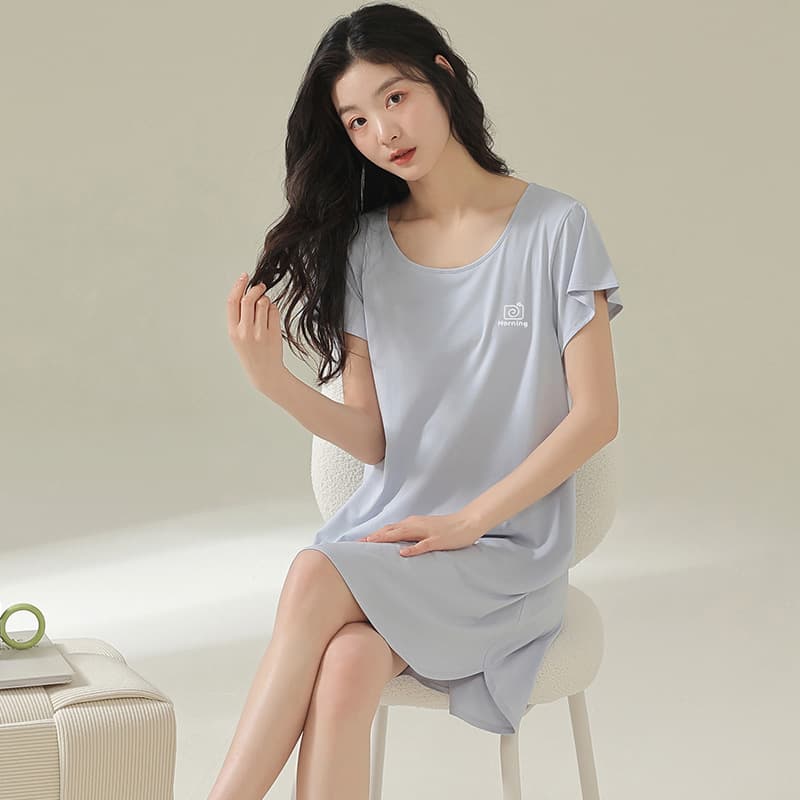 Modal Women's Nightgown Summer Camisole Vest Casual Cool Comfortable Loungewear Plus Size Sexy Sleepwear