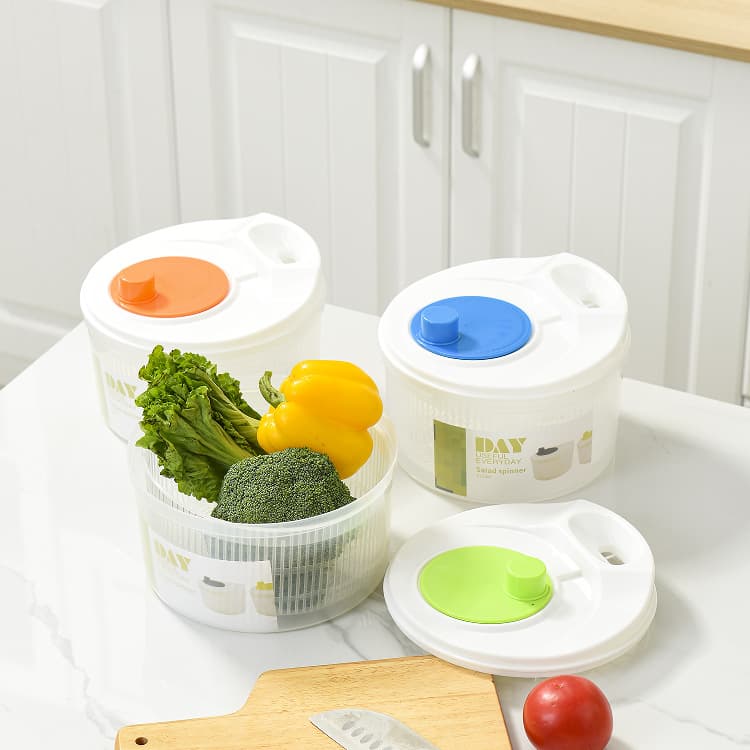 Vegetable Dehydrator Spin Dryer, Home Manual Fruit Cleaner, Commercial Salad Washer, Frying Oil Spinner