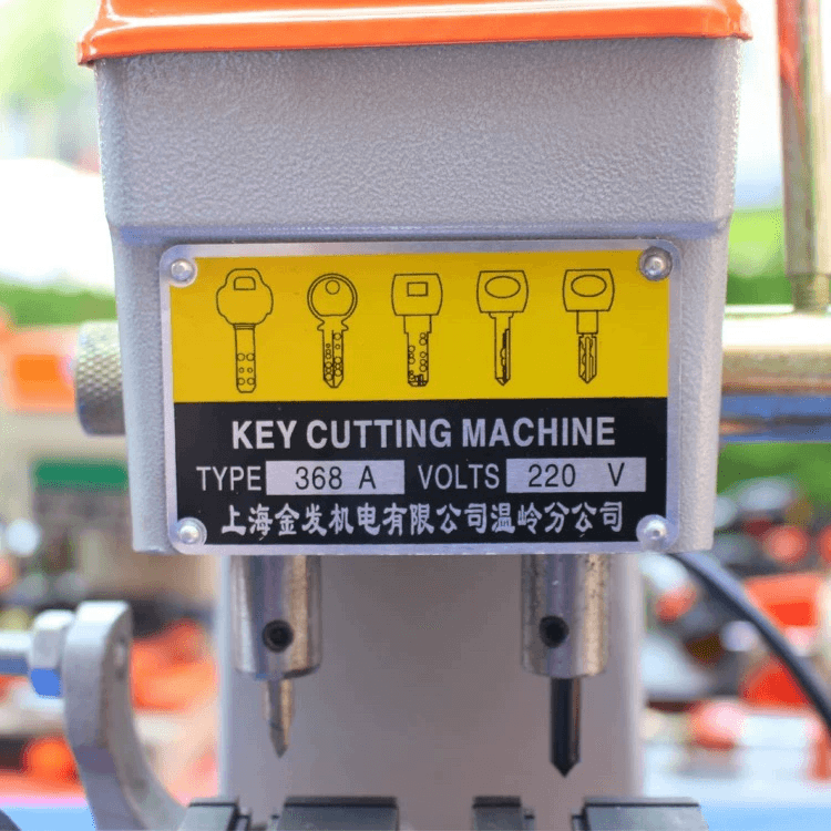 Key Machine Shanghai Jinfang Key Machine Defu Duplicator 368A Manual Vertical Drilling and Internal/External Milling