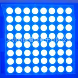 LED dot matrix module F1.908*8 common anode blue mist dot matrix module 788BB, large stock available at low prices.