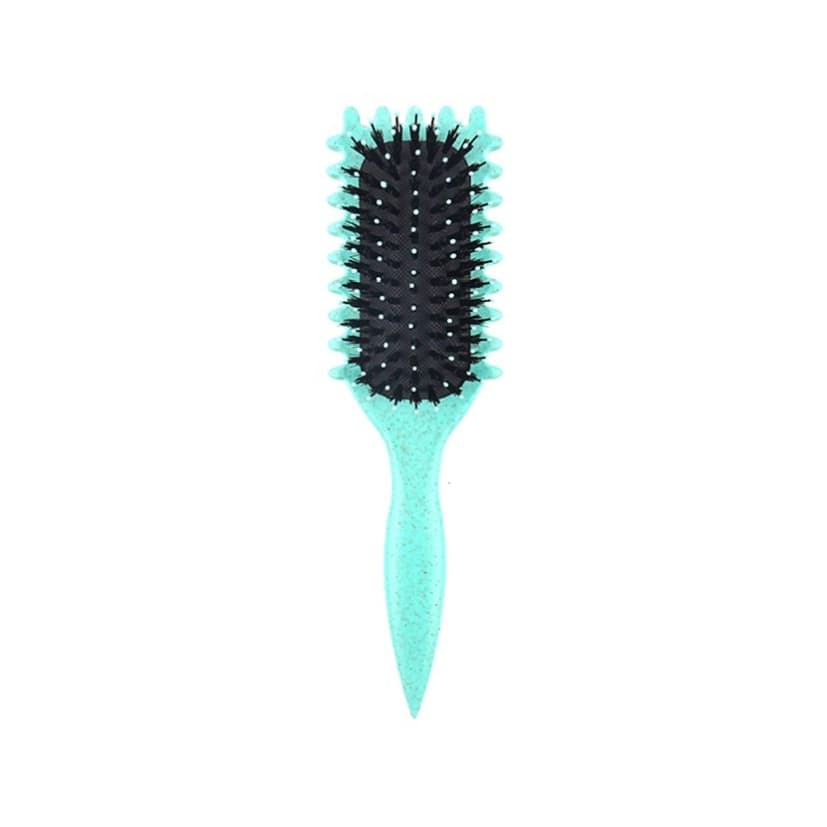 Amazon New Bounce Shape Curling Hairbrush Cushion Massage Comb Airbag Styling Brush Big Wave Curl Hairbrush