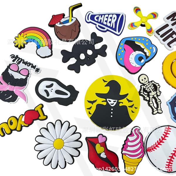 Hot-selling BOGG beach bag charms, BOGG baseball beach bag accessories, BOGG baseball charms