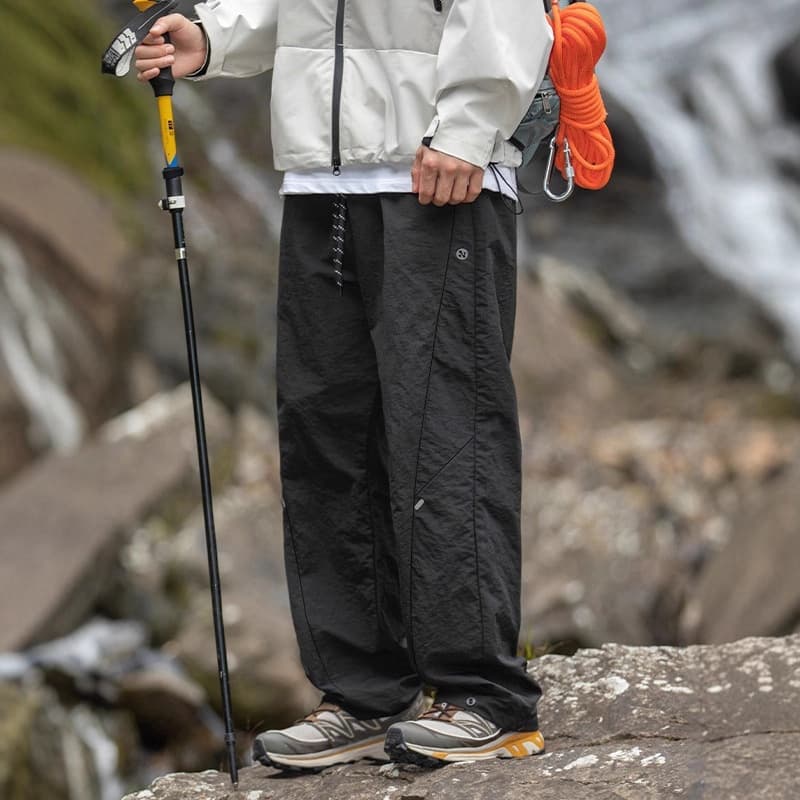 Men's Outdoor Pants Summer Straight Loose Fit 2026 New Model Paratrooper Cargo Pants Casual Sports Pants Wholesale