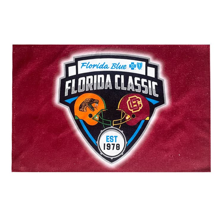 Cross-border export rally towels for fans, heat transfer double-sided printing, microfiber rally towels for cheering and support.