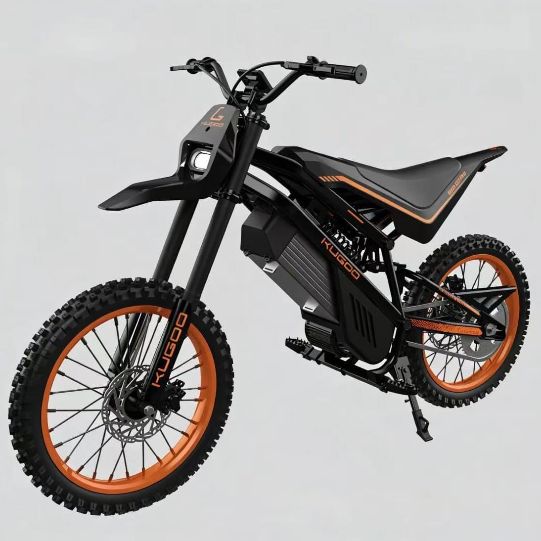 KUGOO WISH 02 PRO 2500W Off-Road Electric Motorcycle 60V 27AH Electric Bicycle 70KM