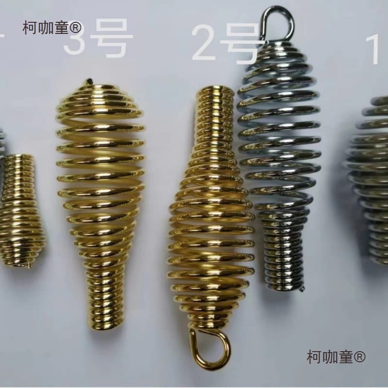 Spot supply of heating stove fireplace handle, stainless steel chrome-plated imitation gold handle, waist drum tower spring, Metabo