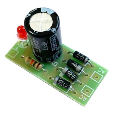 AC to DC Power Conversion Module 1N4007 Full Bridge Rectifier Filter 12V 1A AC to DC