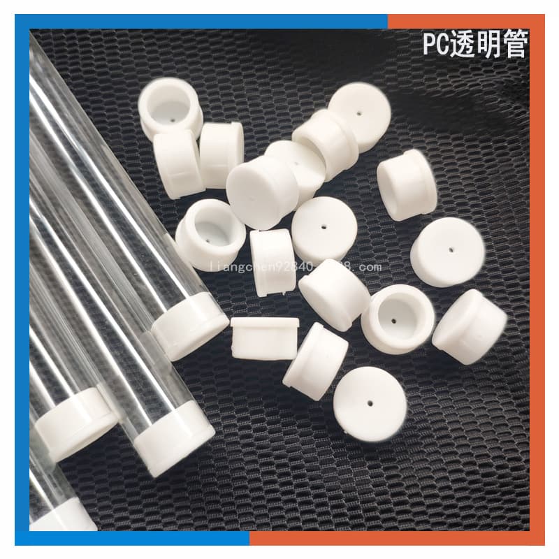 Source manufacturer production PC transparent tube PC packaging tube incense tube diameter 16mm