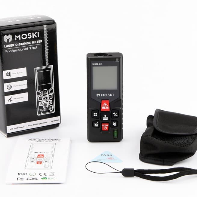 New Laser Distance Meter Handheld Infrared Measuring Tape Electronic Ruler High-Precision Room Measurement Tool Distance Measurer
