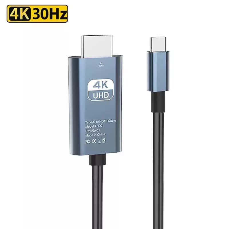 4K USB Type C to HDMI Cable Adapter USB 3.1 To HD TV Convert
