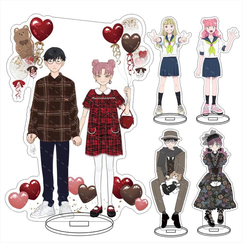 Opposite You and Me Acrylic Large Standee, Classmate Gu, Acrylic Figurine