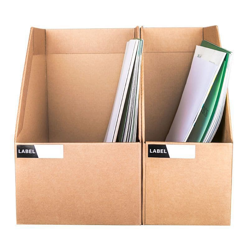 Book File Folder Desktop Organizer Paper Bookshelf Office Supplies Student Creative Simple Bookstand Box