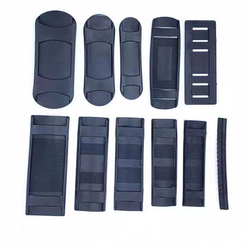 PVC Plastic Shoulder Pad, Anti-Slip Strap Pad for Bags, Luggage Straps, Bag Accessories