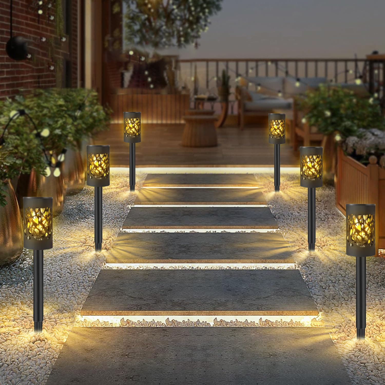 Cross-border Solar Ground Insert Tungsten Filament Lamp, Outdoor Waterproof Lawn Light, Garden Light, Landscape Spike Light