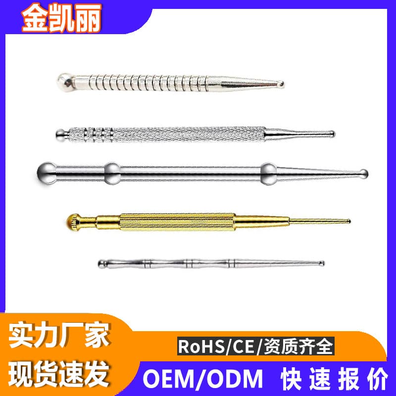 New Style Acupuncture Pen Stainless Steel Acupoint Massage Stick Ear Acupoint Hand Therapy Massage Foot Tendon Pulling Facial Meridian Stick