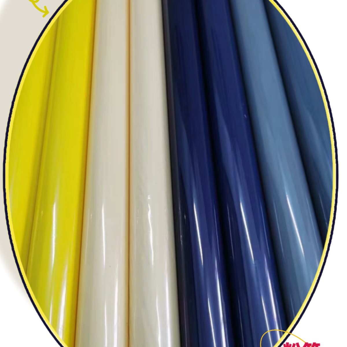 British API pigment foil, grey, white, yellow, off-white hot stamping foil, CFC color foil, crown white hot stamping foil.