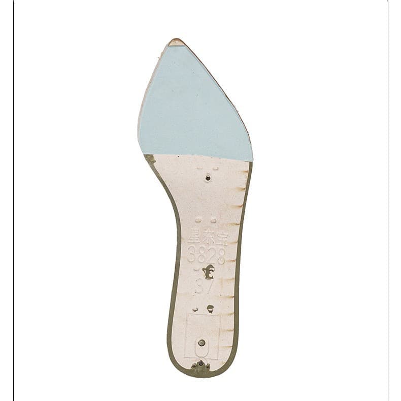 Dongbao shoe materials factory direct semi-finished matching 10CM stiletto high heel TPU outsole slippers sandals mold midsole