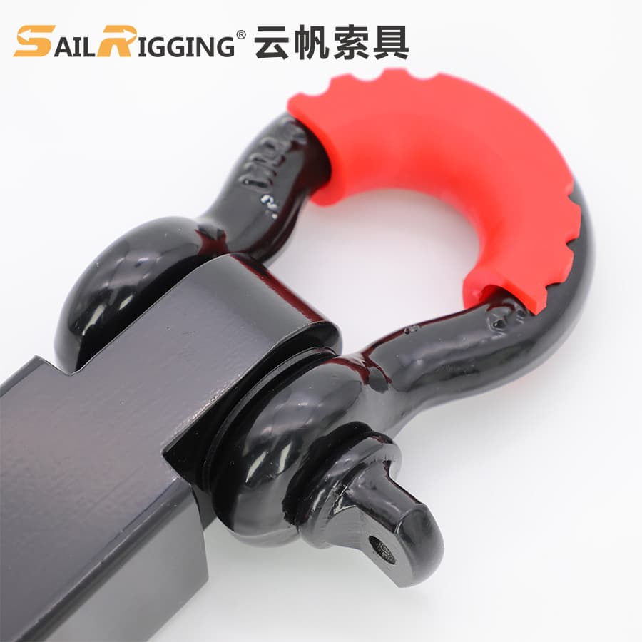 4.75t Trailer Hitch Shackle Connector Bow Shackle Off-Road Vehicle Tow Trailer Arm
