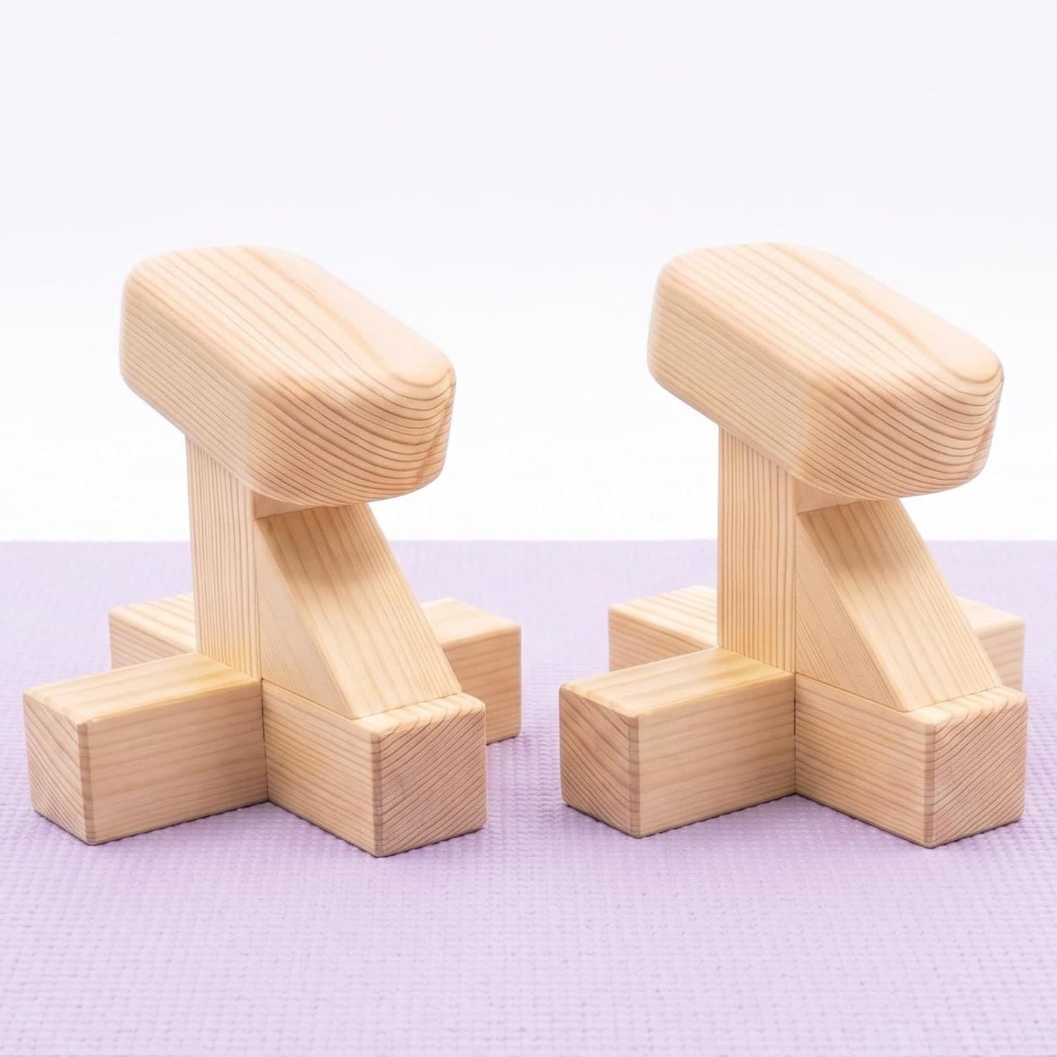 Cross-border wooden handstand cane, yoga balance trainer, home gym strength exerciser, handstand stand
