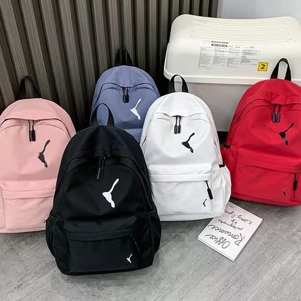 Korean Style Fashion Large Capacity Casual Sports Backpack Couple Backpack School Bag for Men and Women Laptop Bag