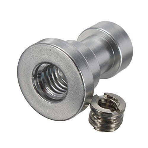 1/4 and 3/8 Tripod Light Stand Interface Adapter Screws Conversion Head Light Stand Conversion Screws