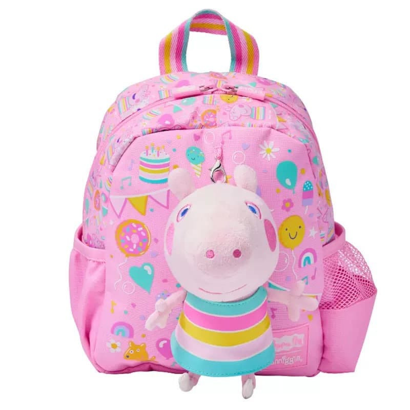 Australian Smiggle Backpack Kindergarten Kids Backpack Cartoon Double Shoulder Bag Storage Bag Plush Doll Backpack