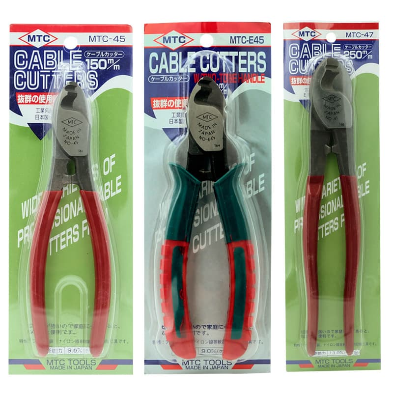 Genuine Japanese MTC Cable Cutter 6-Inch Cable Cutter Cable Pliers MTC-45/46/47 Copper Wire Cutter Electrician Scissors