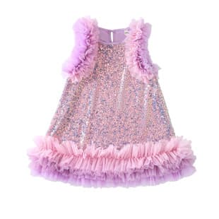 New Children's Dress for Girls, Tulle Skirt, Fashionable, Suspender Dress, Princess Dress, Birthday Party Dress, Puffy Skirt