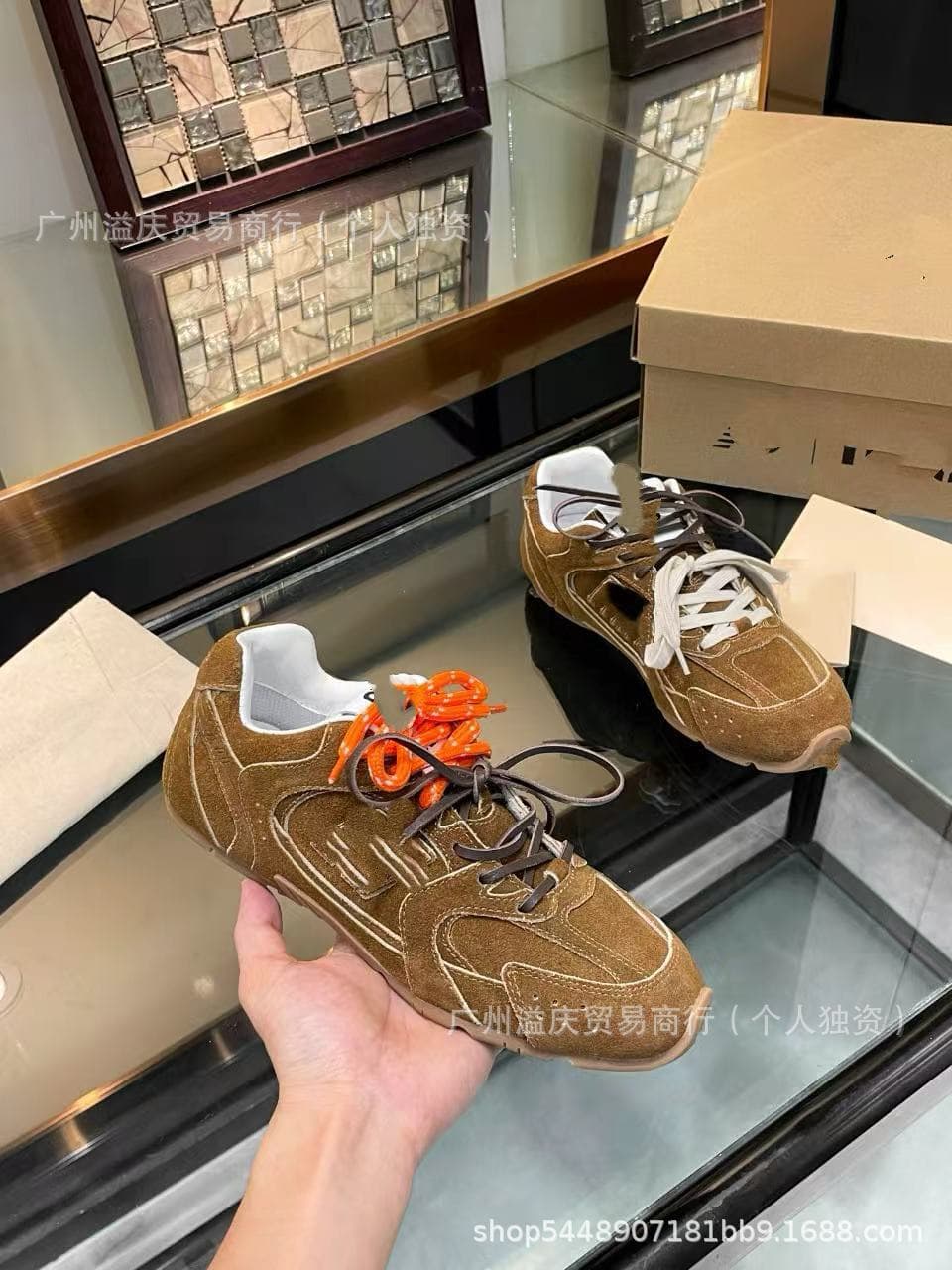 Niche Trend German Training Shoes Women 2026 Four Seasons New Mesh Breathable Shoes Cross-border Retro Hong Kong Style Sneakers