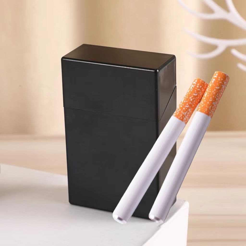 Fun Prank Smoke-Shaped Bubble Wand Cigarette Box Bubble Toy Parent-Child Activity Stress Relief Toy