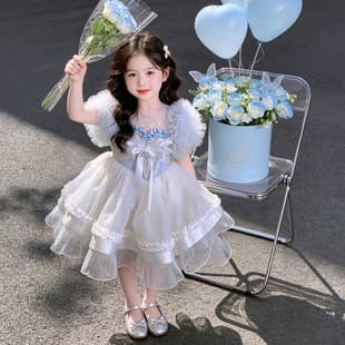 Girls Summer Dress 2026 New Baby Kuromi Princess Dress Children's Summer Thin Sleeveless Vest Dress