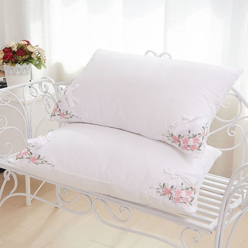Pair of Pillow Cores Student Dormitory Home Use Adult Neck Support Pillow Single Female Source Factory Wholesale Cross-border Supply