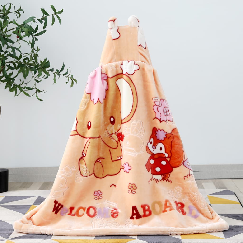 Factory ready stock bath towel cape, cartoon with hood drop shipping, children's cute cartoon soft comfortable cloak