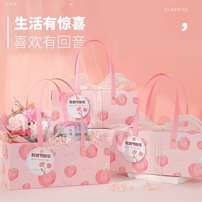 Women's Day Gift for Female Employees and Teachers - Premium Tea Gift Box Set, Practical and Elegant Small Gifts