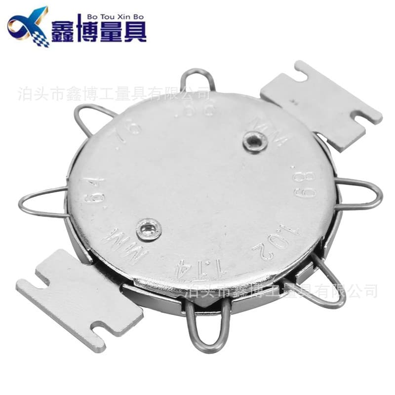 Spark plug feeler gauge (metric/imperial) 0.64-1.14mm, small size (0.25-0.45 inch), motorcycle tools.