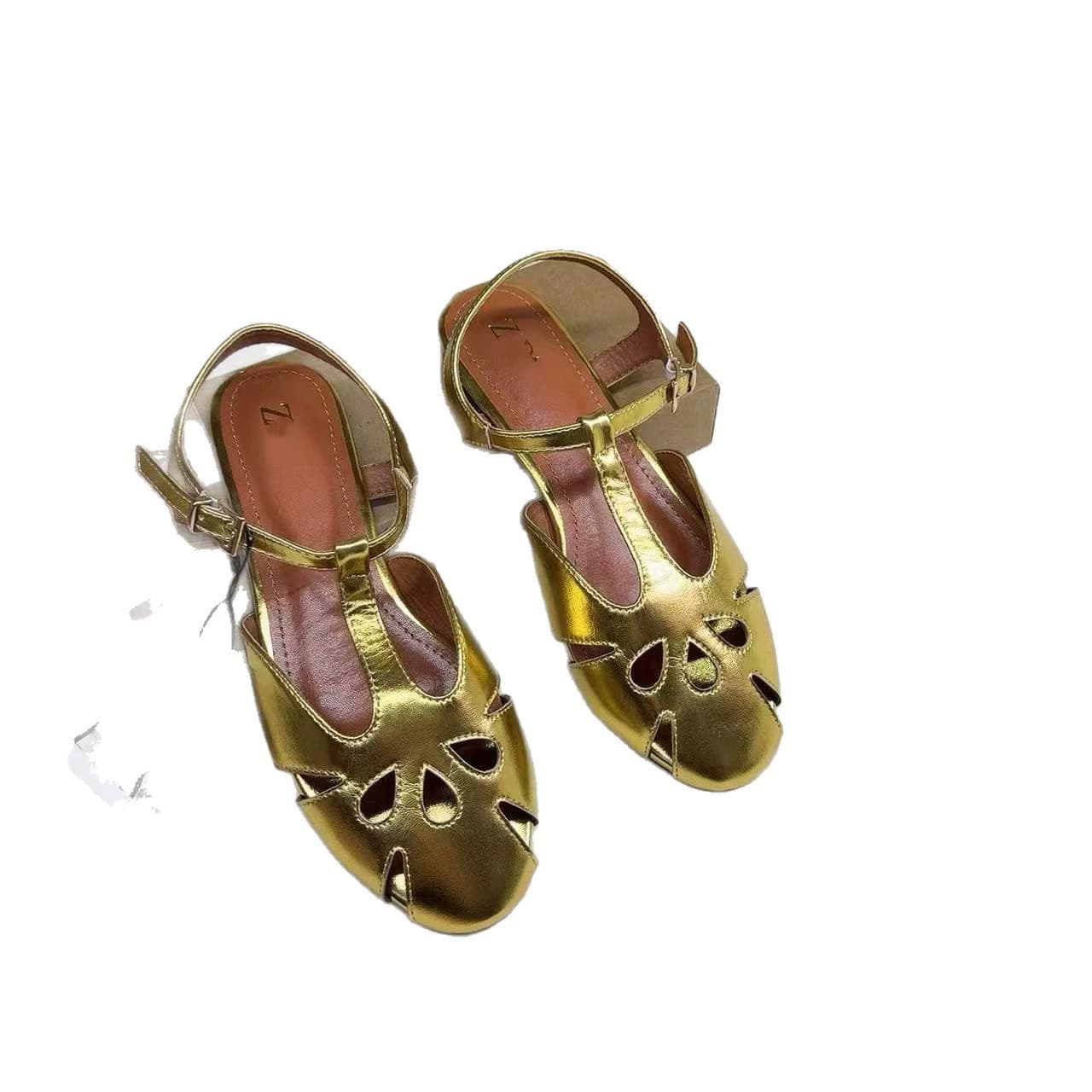 Sandals Autumn Fashion Closed-Toe Women's Sandals Simple Style Cross-border Southeast Asia Africa Mary Jane Women's Shoes