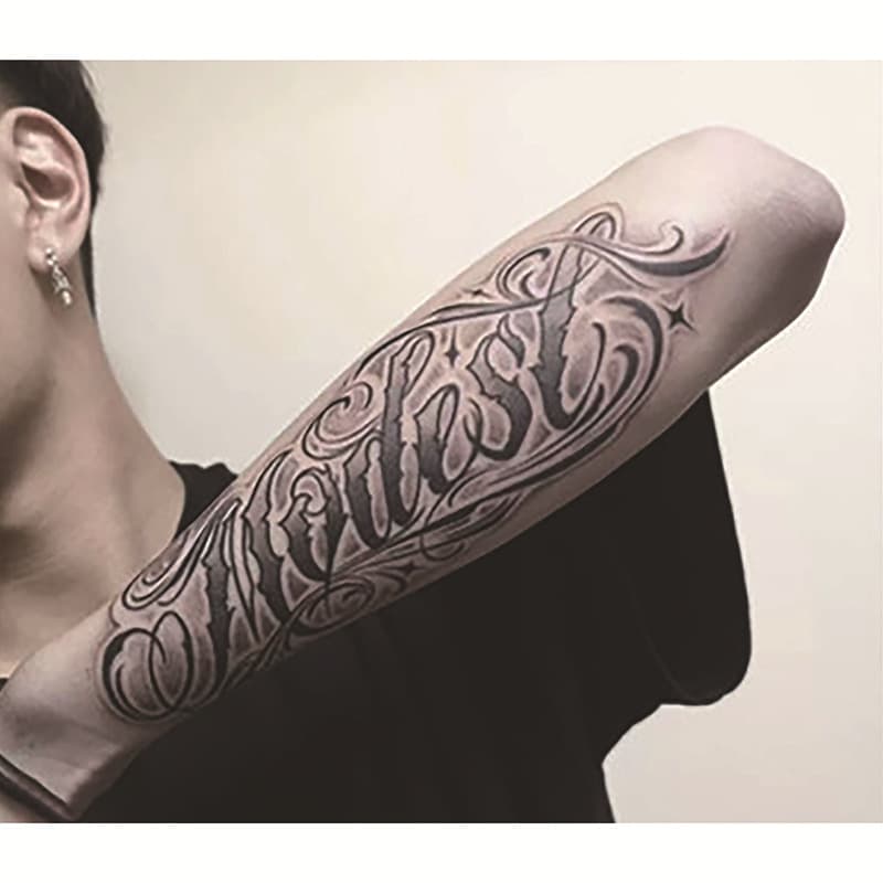 Juice Tattoo Sticker Herbal Semi-Permanent Waterproof Non-Reflective for Men Forearm Sleeve Personalized Long-Lasting Premium Look Viral