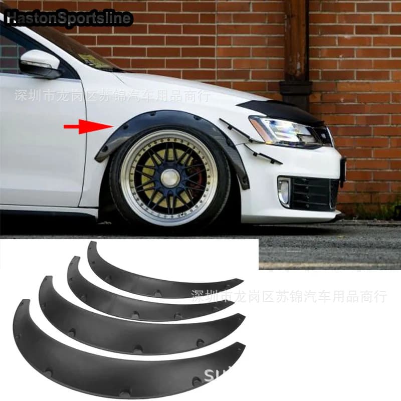 Cross-Border Car Universal Modified Wide Body Fender Suitable for Sedan SUV Off-Road Vehicle Wide Decorative Fender Mudguard