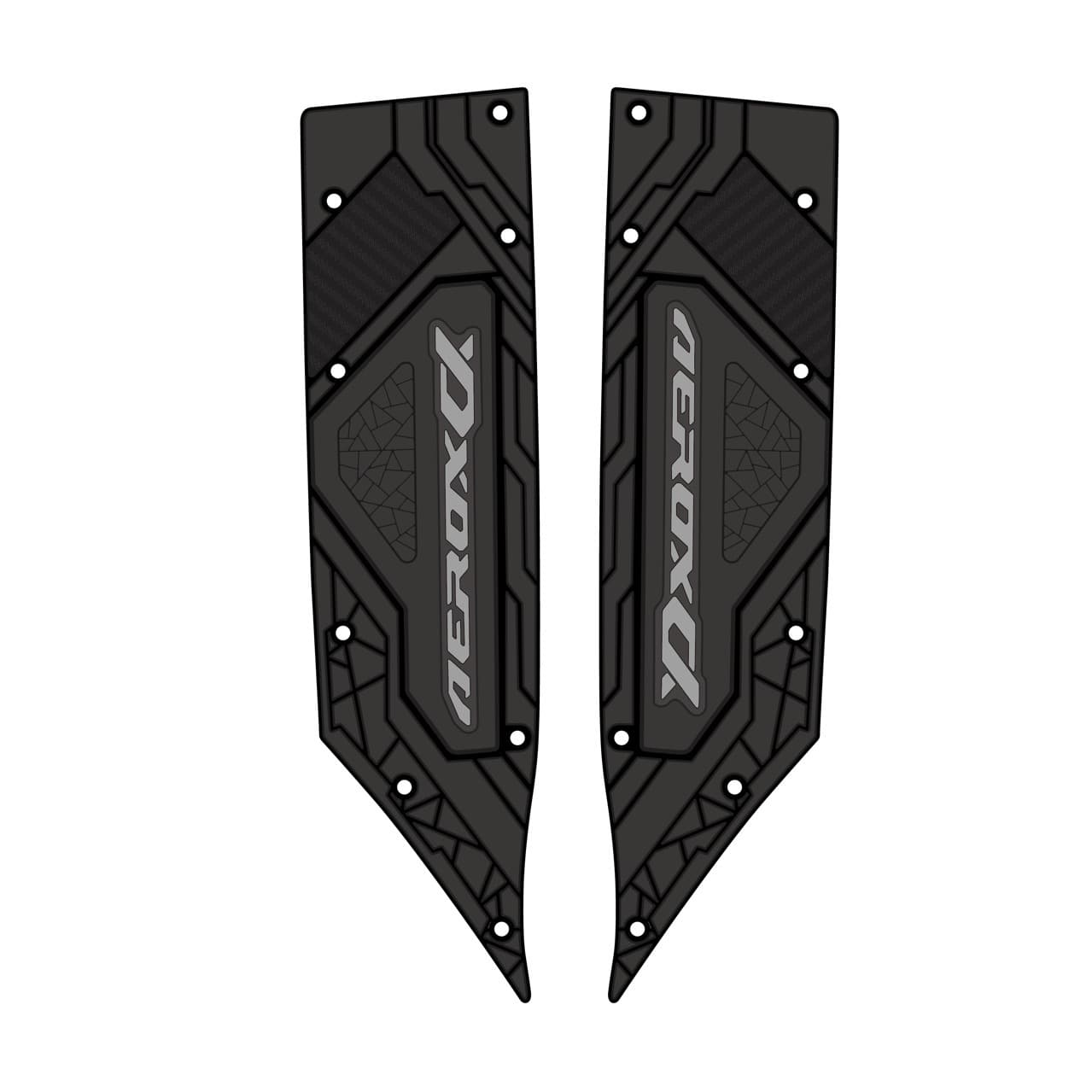 Motorcycle Accessories for AEROX 155 Modified Footpeg Rubber Anti-Slip Pedal Protector Sticker 2025 New Model