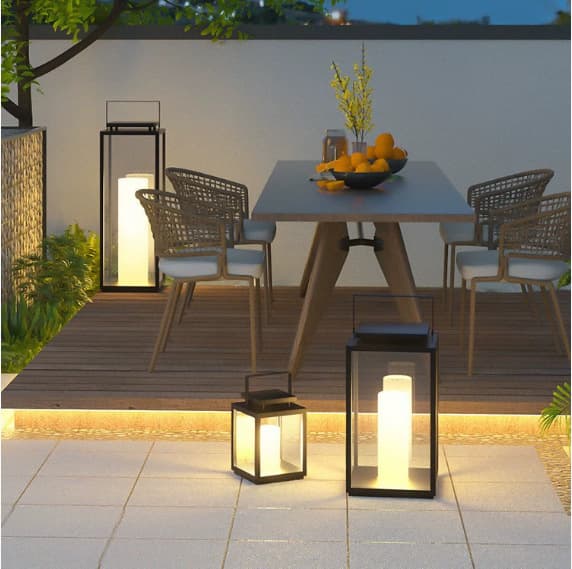 Villa Lawn Light Outdoor Solar Light Garden Light Atmosphere Lamp Floor Lamp Waterproof Garden Light Outdoor Patio Light