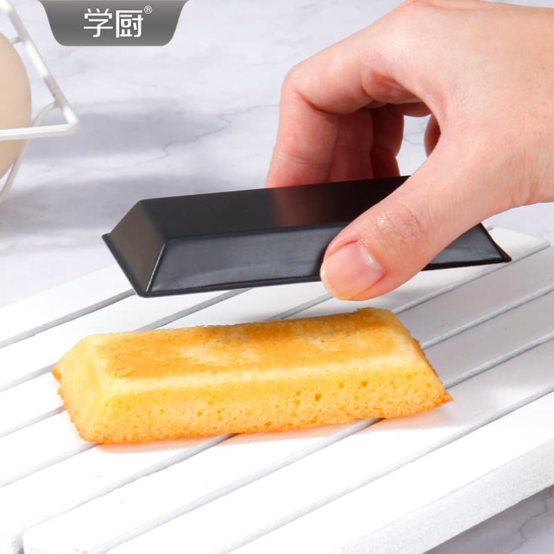 Rectangular Financier Mold Non-Stick Mini Gold Brick Cake Mold Baking Mold Cake Tart Mold Small Tart Mold