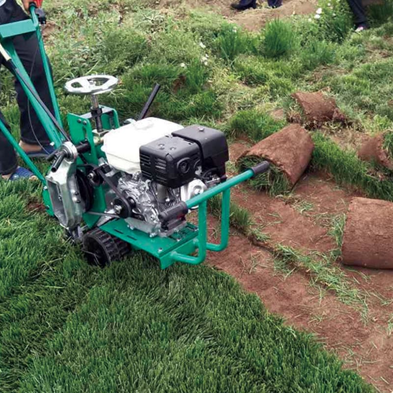 Walk-Behind Sod Transplanting Machine Manufacturer Self-Propelled Gasoline Sod Cutter Small Fully Automatic Sod Cutter