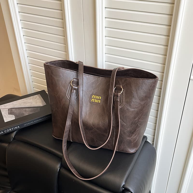 Premium Practical Tote Bag Large Capacity Shoulder Commuter Bag for Women 2025 Summer New Korean Style Versatile Large Bag