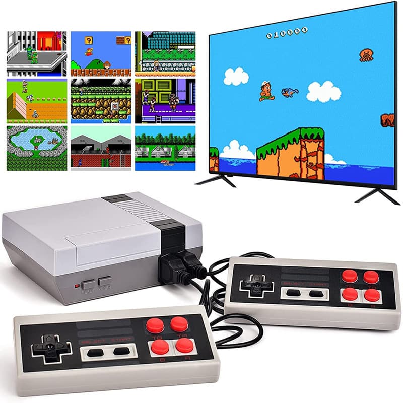 Cross-border Handheld 620 Game Classic Retro Nostalgic TV Game Console Two-Player Battle HD ENS Arcade