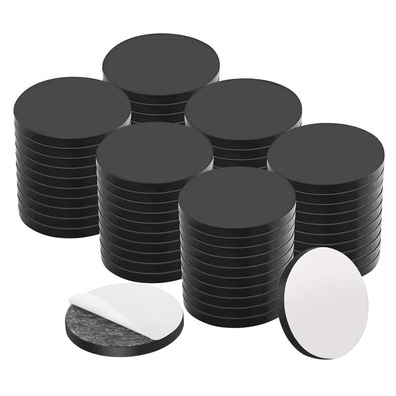 Magnet Dots Round Strong Self-Adhesive Magnetic Stickers for Whiteboard, Blackboard, with Backing Adhesive